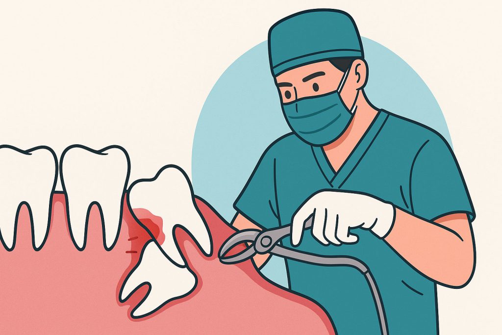 Odontektomi Operasi Impaksi Gigi Bungsu