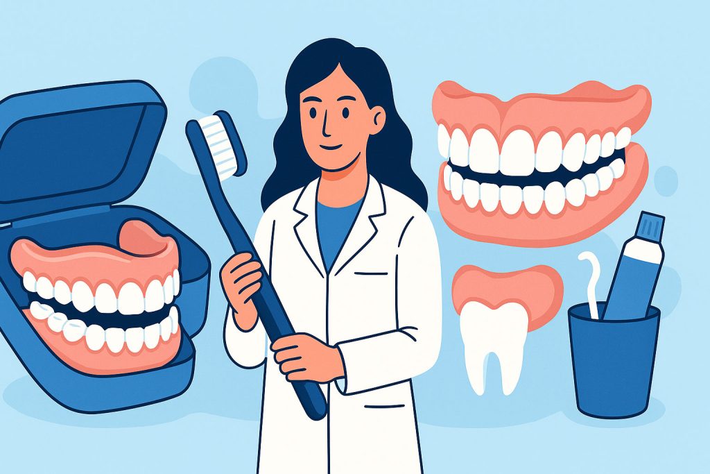 panduan lengkap cara merawat gigi palsu - sozo dental