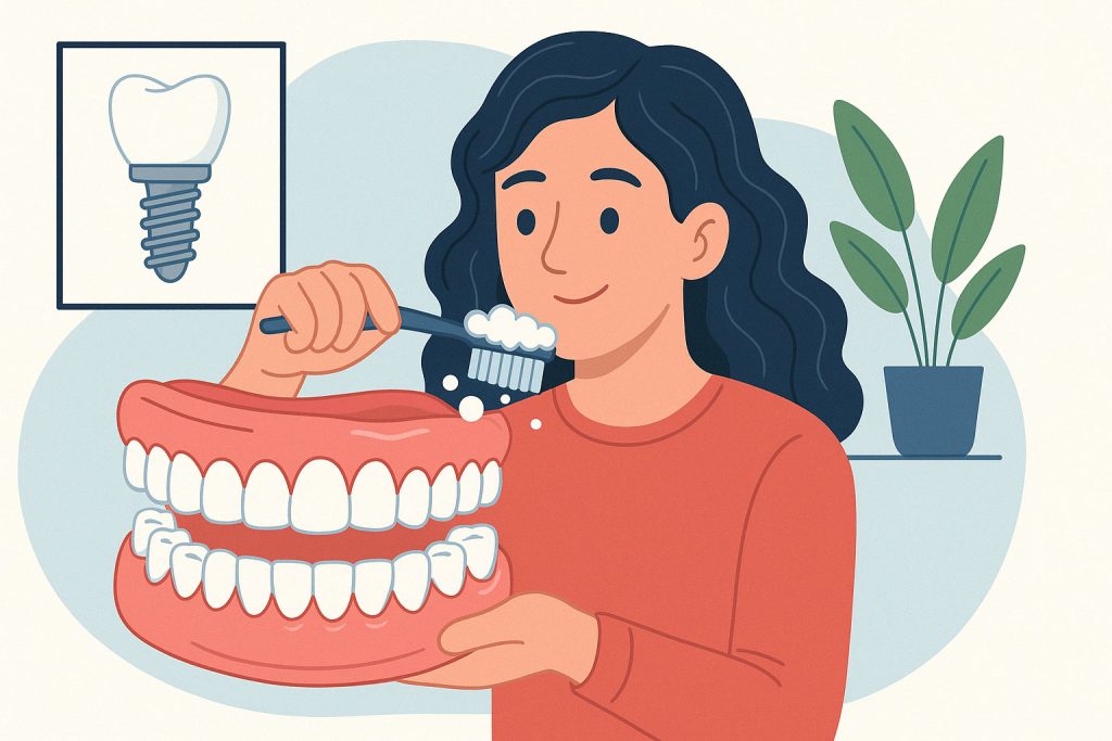 pasang gigi palsu permanen dan cara merawatnya - sozo dental