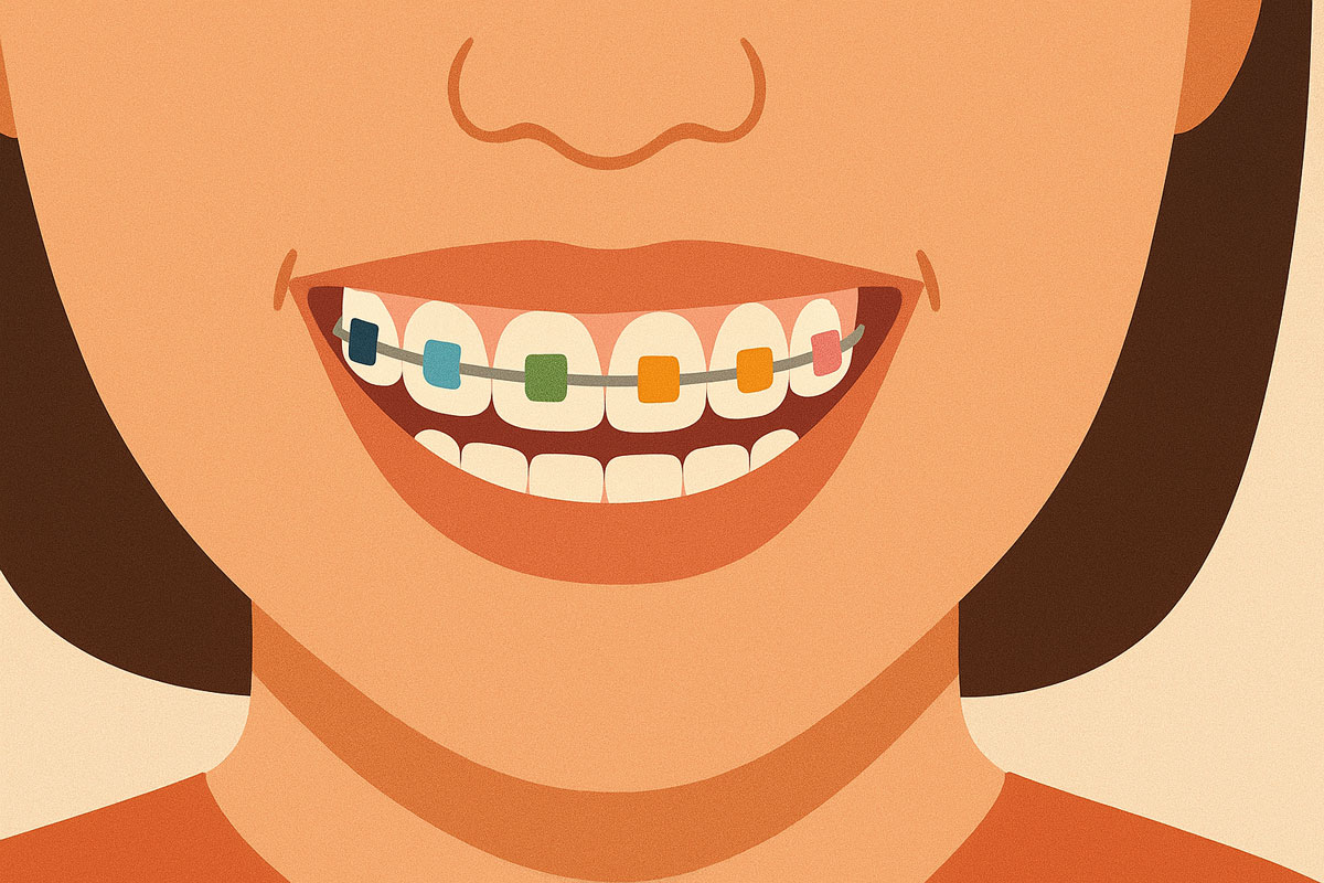 7 Warna Karet Behel Paling Diminati, No. 4 Bikin Gigi Lebih Putih