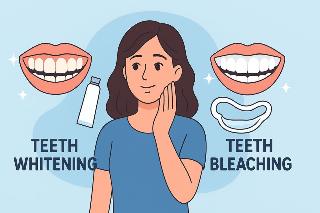 Apa Beda Whitening Gigi dan Bleaching Lebih Putih Mana