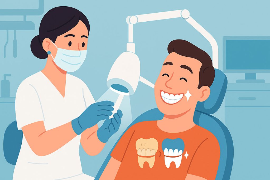Nggak Perlu Lama! Proses Bleaching di Klinik Bikin Gigi Auto Putih