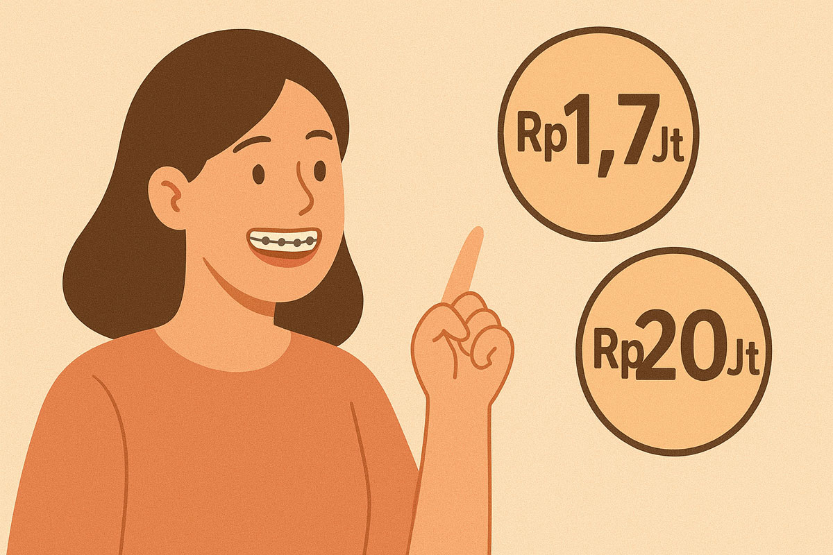 WOW! Biaya Pasang Behel Mulai Rp1,7 Juta Sampai Rp20 Juta