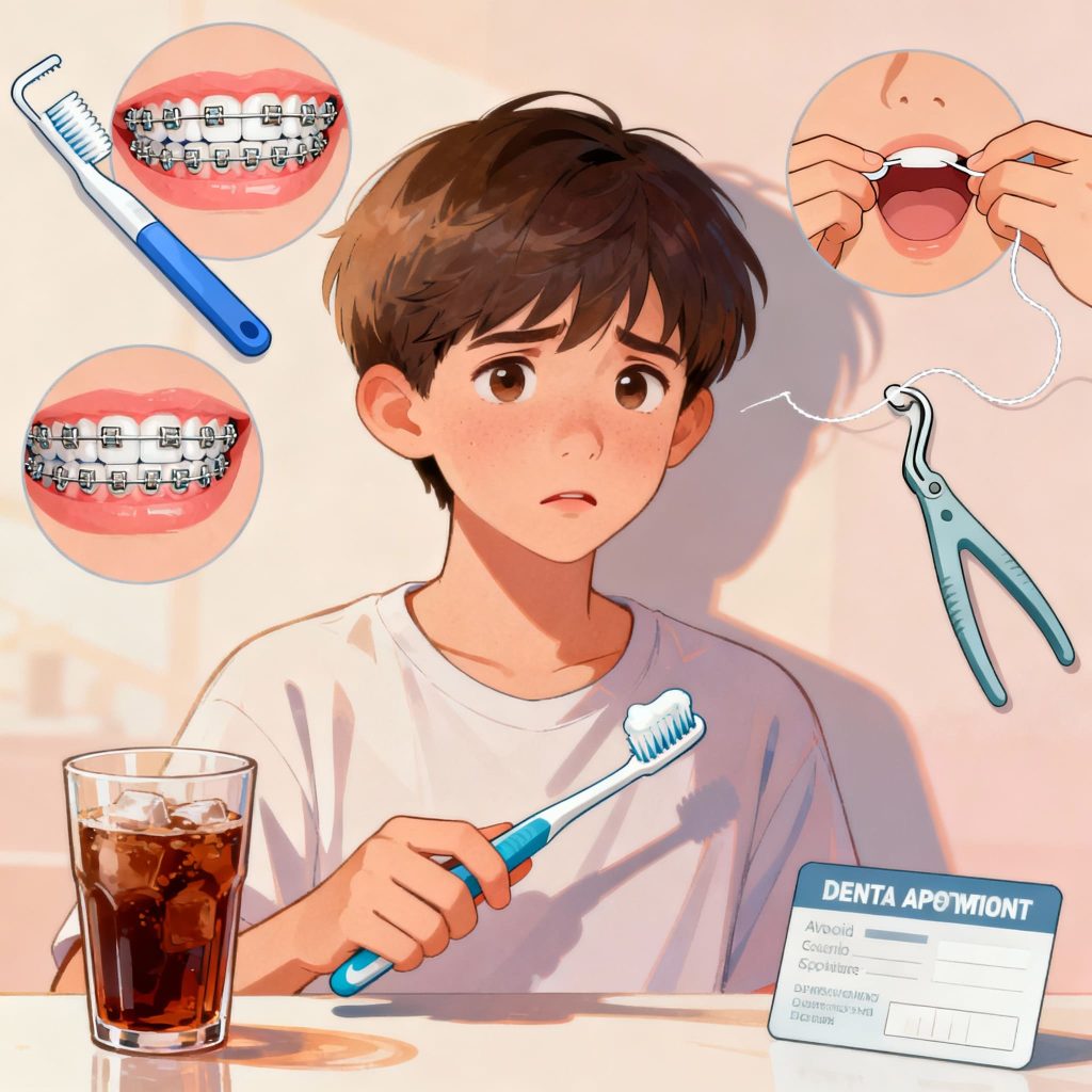 Pakai Behel Bau Mulut? Ketahui Tips Mengatasinya