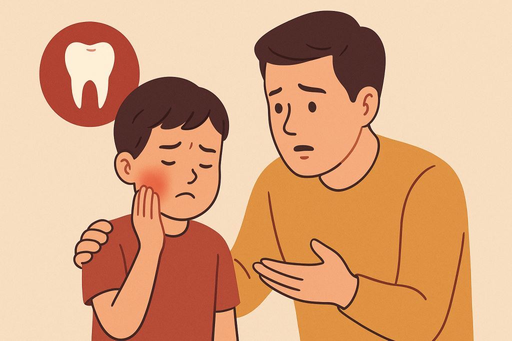 Gusi Bengkak pada Anak? Ketahui Penyebab & Cara Aman Mengatasinya