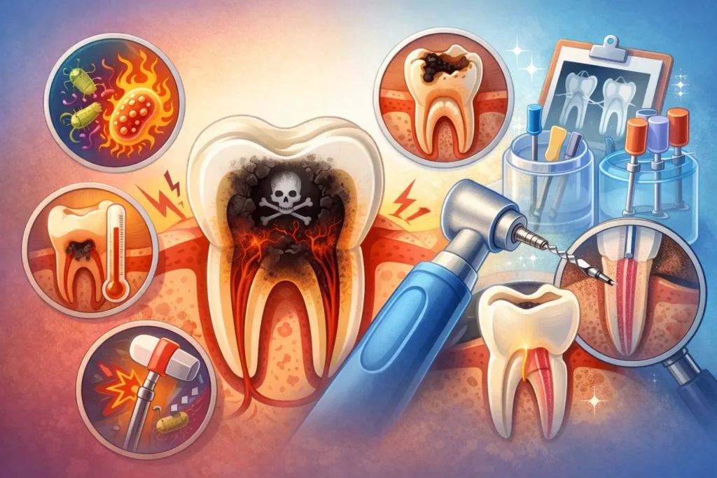 Necrosis of Pulp: 4 Penyebab Utama dan Solusi Efektifnya