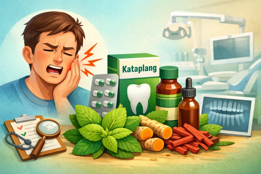 Kataplang Obat Apa dan Amankah untuk Sakit Gigi