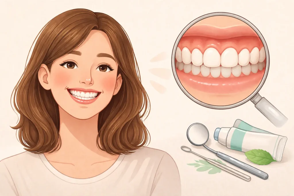 Gummy smile adalah kondisi saat gusi tampak berlebihan saat tersenyum. Kenali penyebab, dampak dan perlunya perawatan ke Sozo Dental
