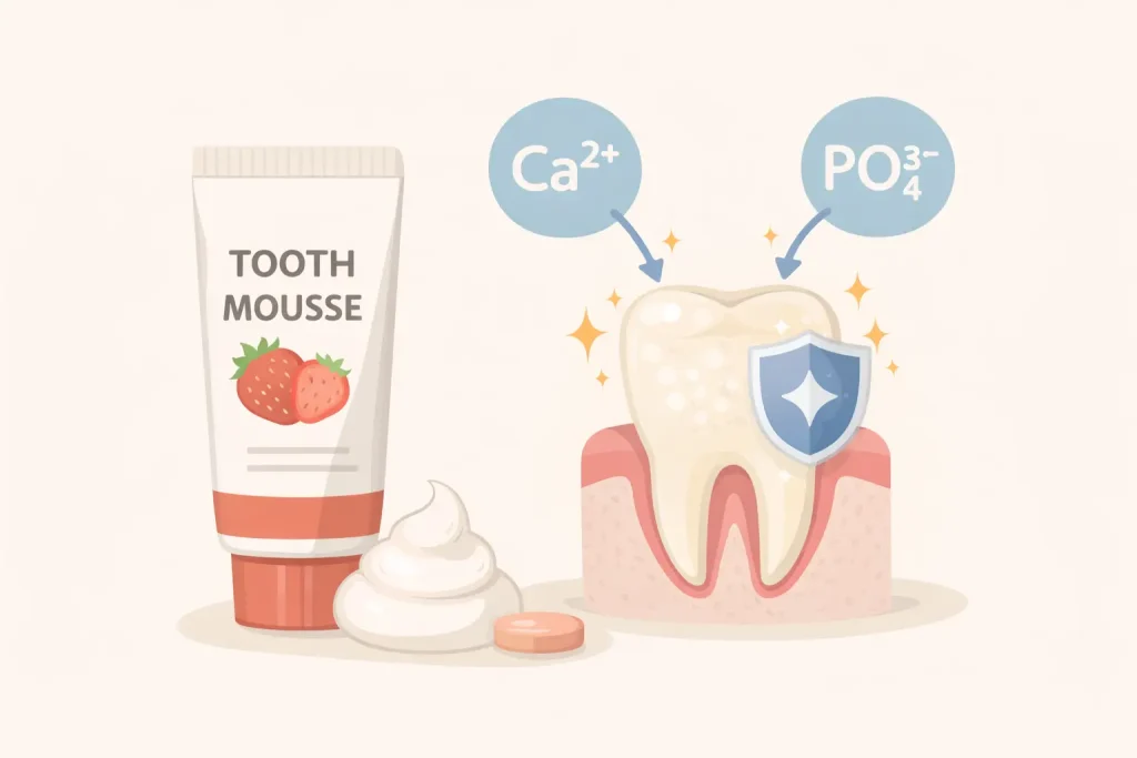 Tooth Mousse Krim Gigi untuk Enamel Kuat dan Bercak Putih