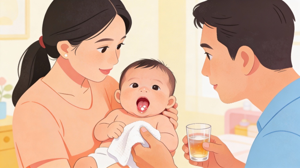Lidah Bayi Berjamur: Ciri, Penyebab & Cara Menanganinya