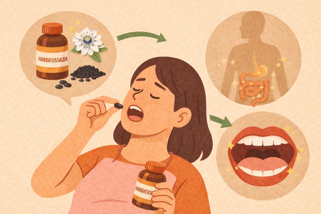 Reaksi Tubuh setelah Minum Habbatussauda & Pengaruhnya ke Kesehatan Mulut
