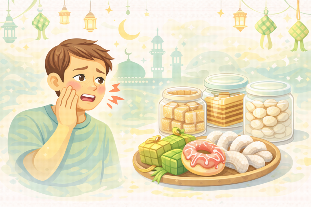 Efek Jajan Lebaran Manis bagi Gigi dan Cara Melindunginya