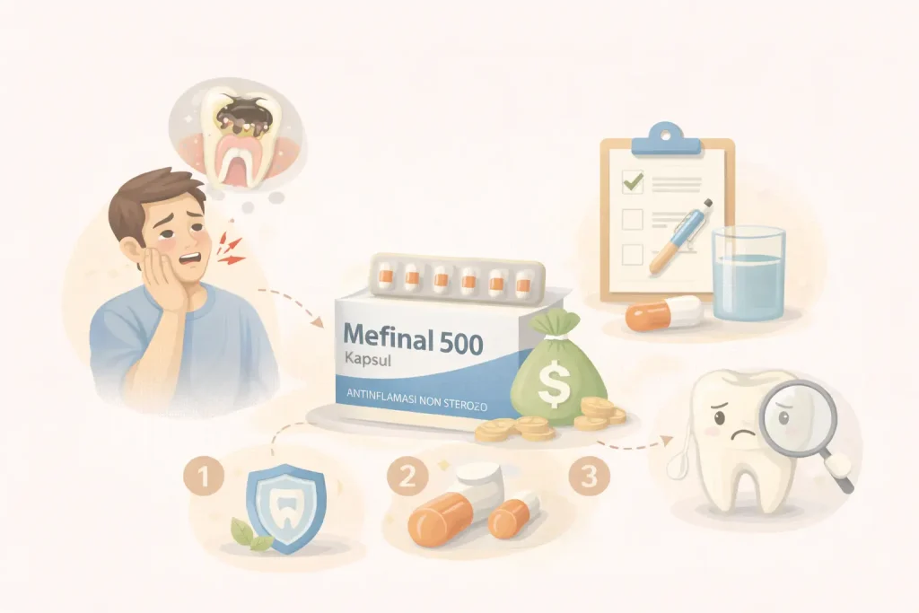 Harga Obat Mefinal 500 di Apotik untuk Nyeri Gigi