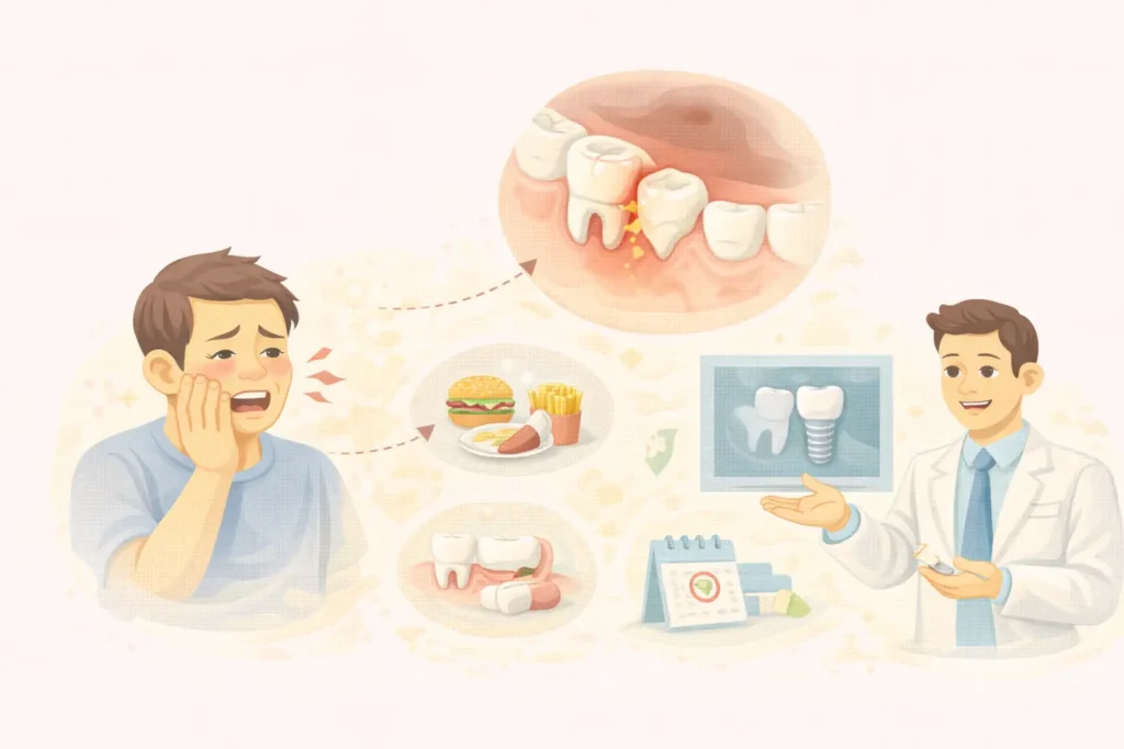 Pericoronitis Gejala, Faktor, Dampak dan Solusi Gusi Bengkak