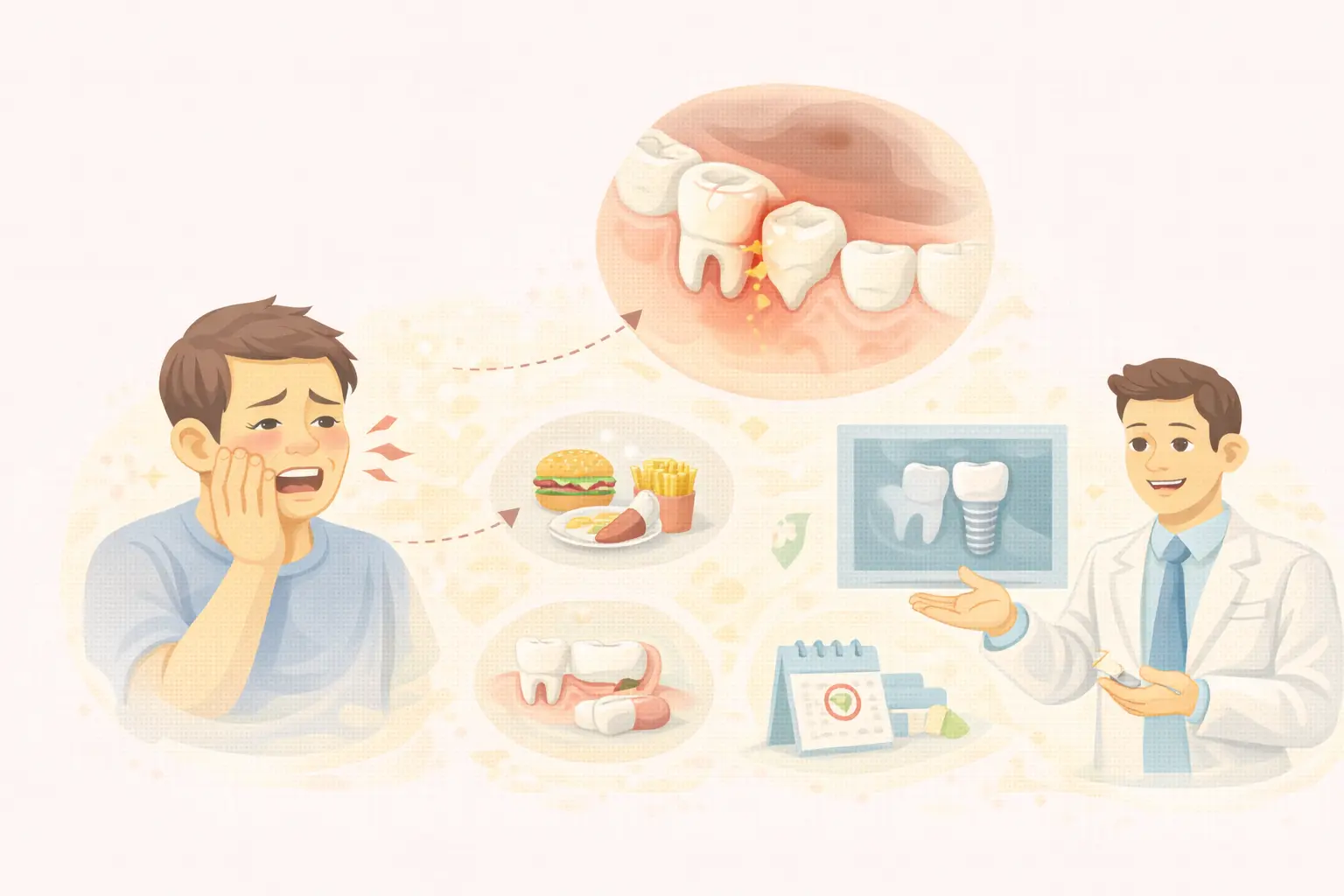 Pericoronitis Gejala, Faktor, Dampak dan Solusi Gusi Bengkak
