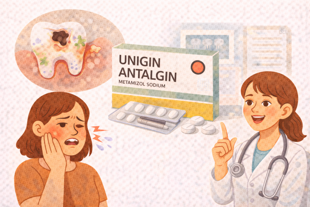 Unigin Antalgin Obat Apa & Kaitannya dengan Keluhan Gigi