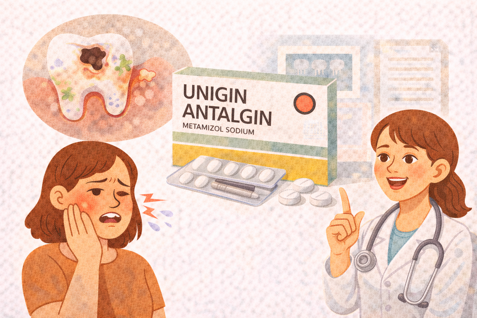Unigin Antalgin Obat Apa & Kaitannya dengan Keluhan Gigi