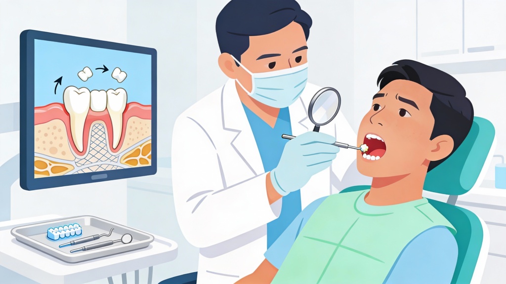 Cara Mengatasi Gigi Goyang agar Cepat Copot pada Orang Dewasa