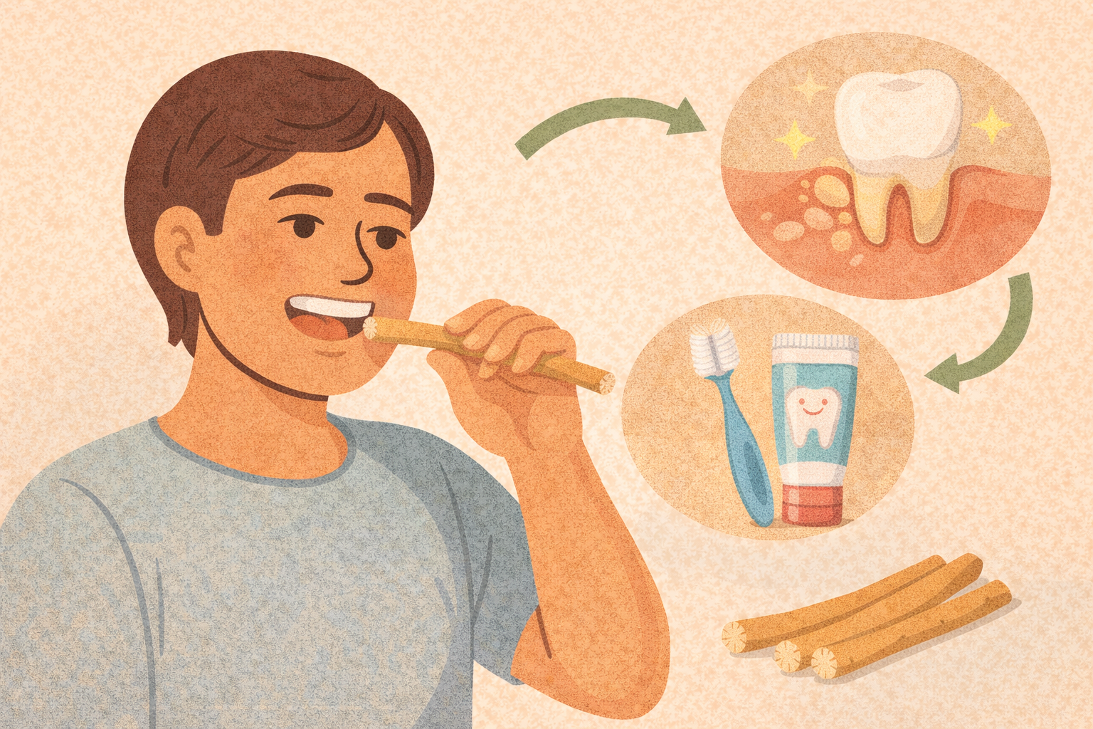 Manfaat Siwak untuk Gigi & Mulut serta Cara Pakai yang Tepat