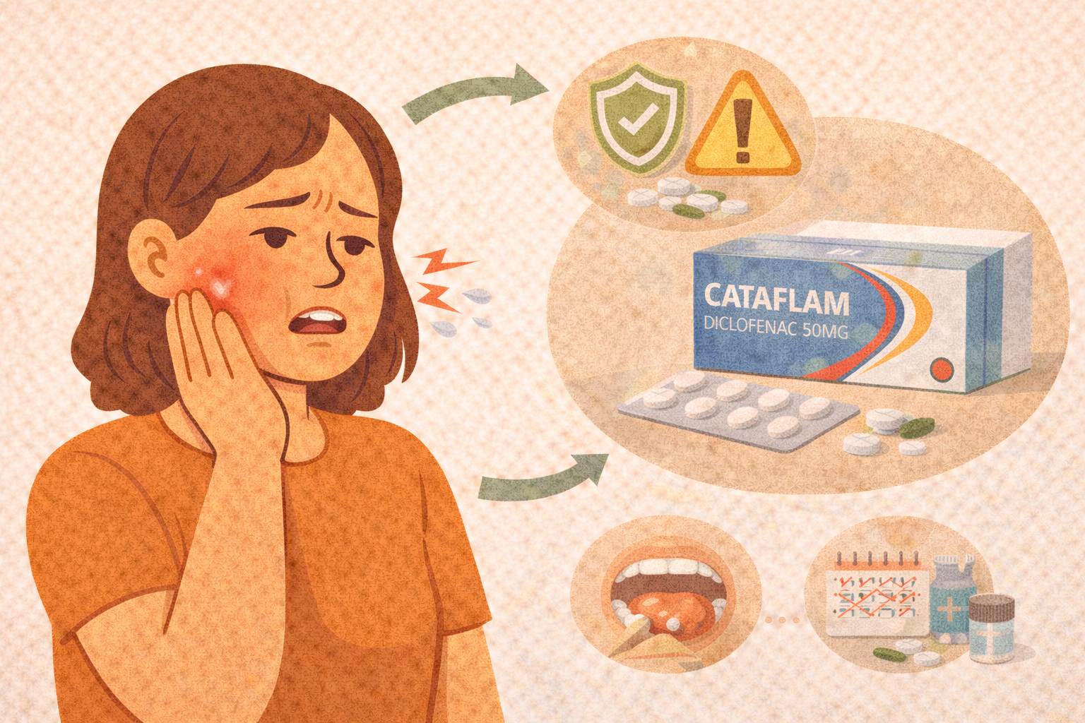 Obat Cataflam untuk Sakit Gigi, Aman atau Berisiko Kalau Sering Konsumsi?