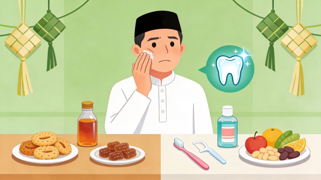 Cara Mengatasi Sakit Gigi Akibat Makan Manis Saat Lebaran