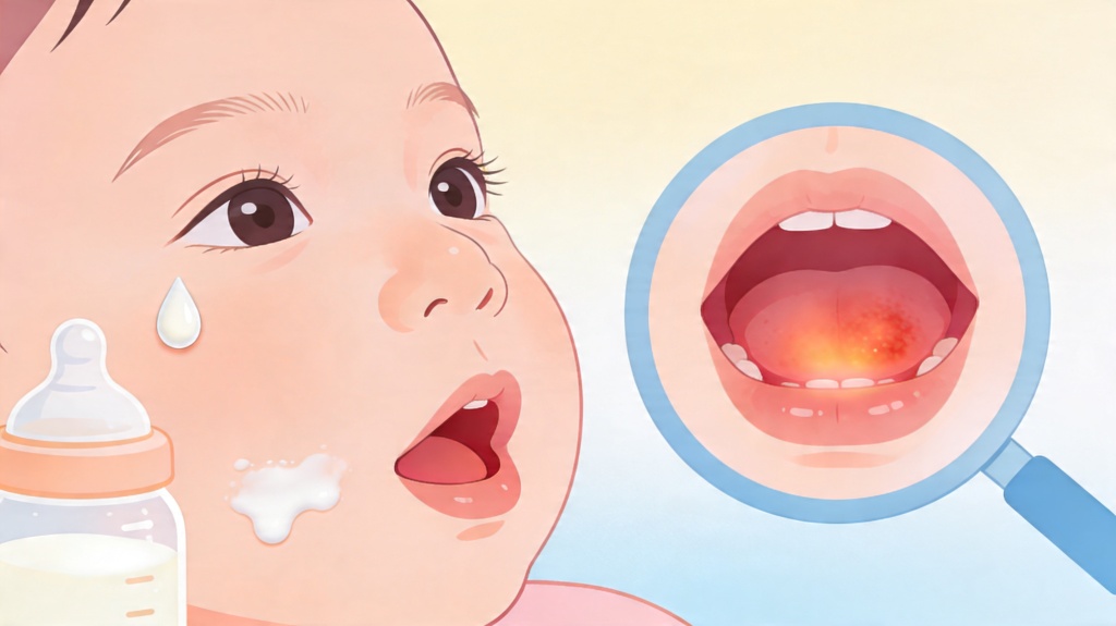 Mulut Bayi Putih: Sisa Susu atau Infeksi Jamur?