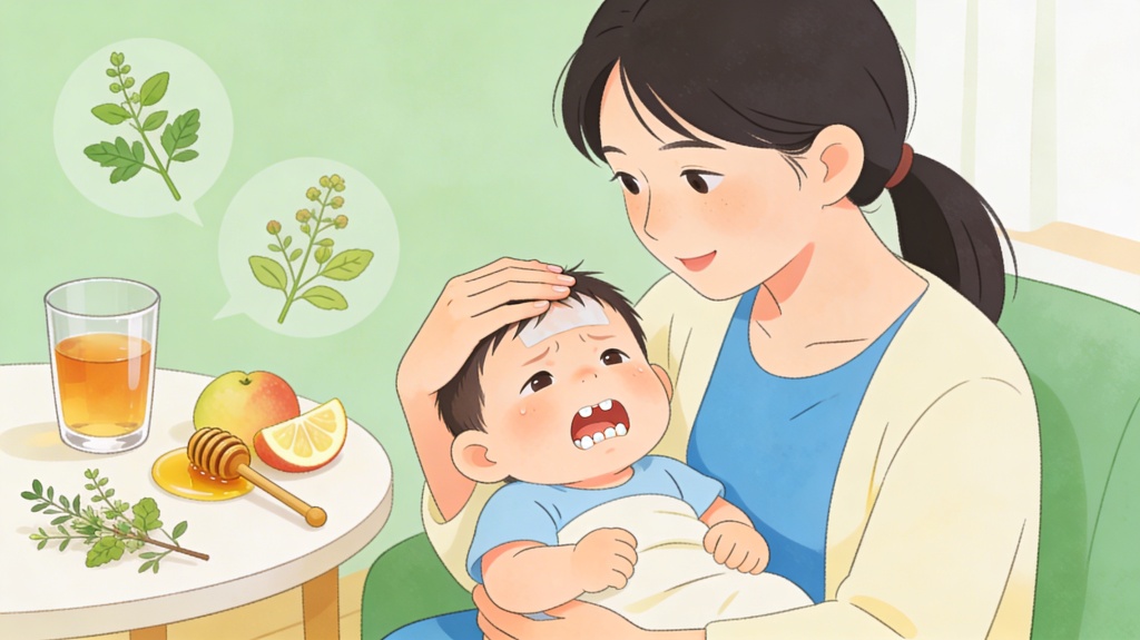 Pilihan Obat Panas Anak Alami yang Berhubungan dengan Gigi Tumbuh