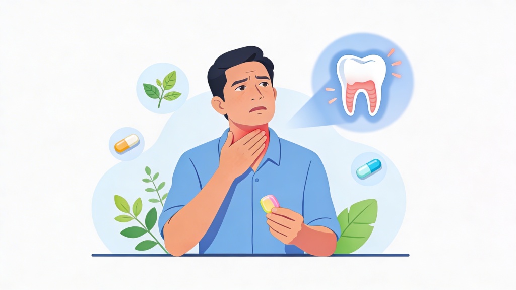 Apakah Obat Radang Tenggorokan Permen Aman untuk Sakit Gigi?