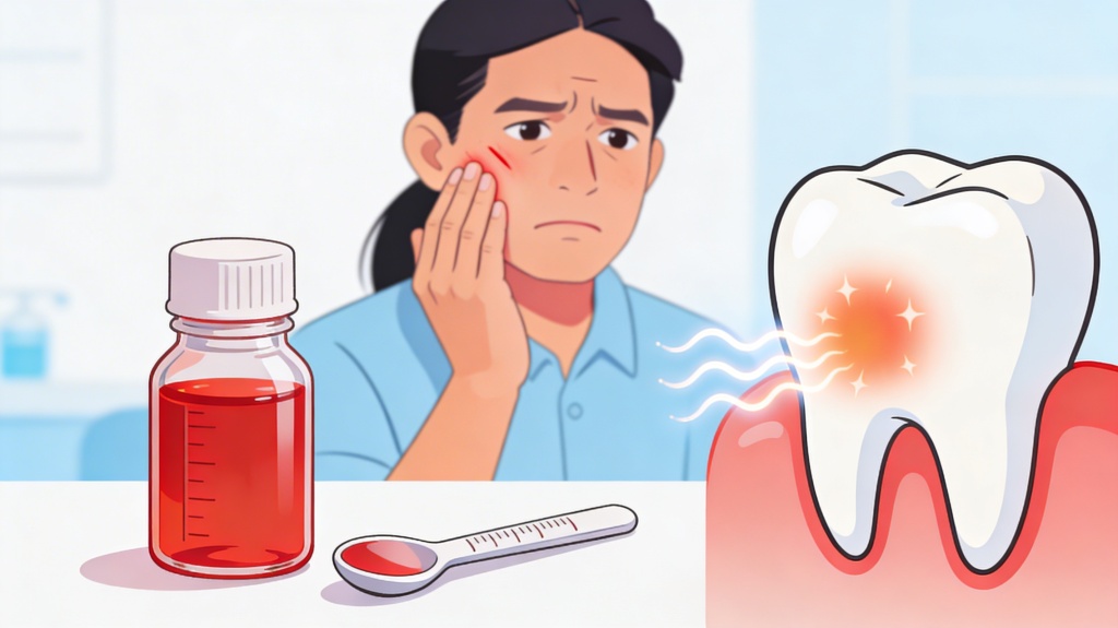 Obat Sakit Gigi Warna Merah Efektif atau Berisiko?