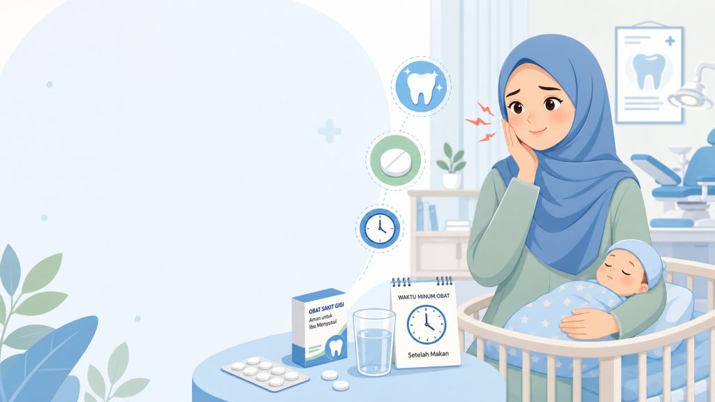 Obat Sakit Gigi untuk Ibu Menyusui yang Relatif Aman