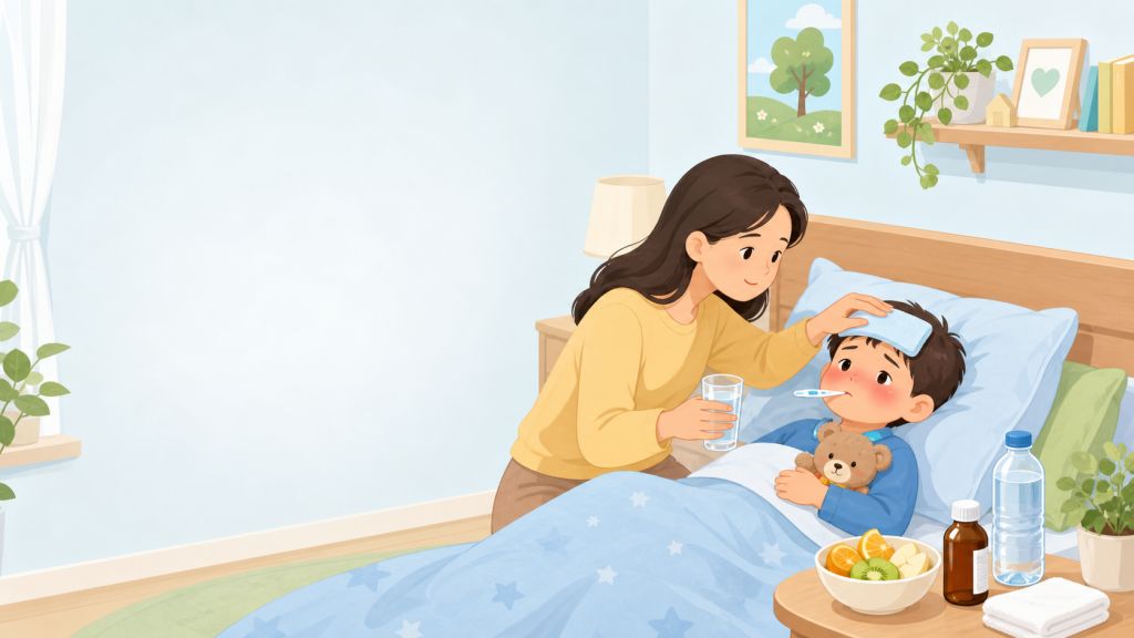 Penurun Demam Anak Alami: Kapan Cukup & Harus ke Dokter?
