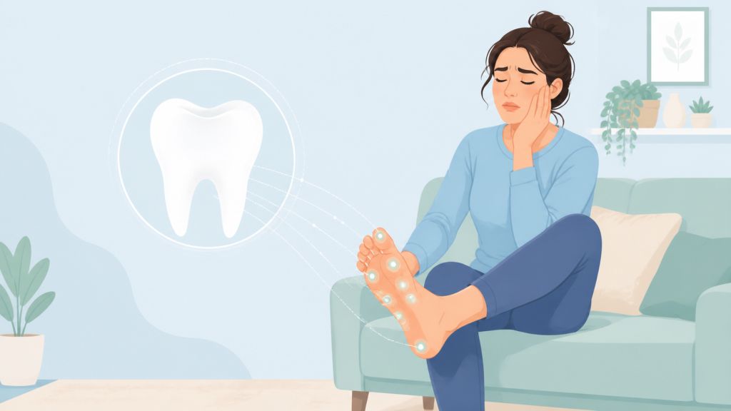 Titik Pijat Sakit Gigi di Kaki: Manfaat, Risiko, dan Waktu ke Dokter