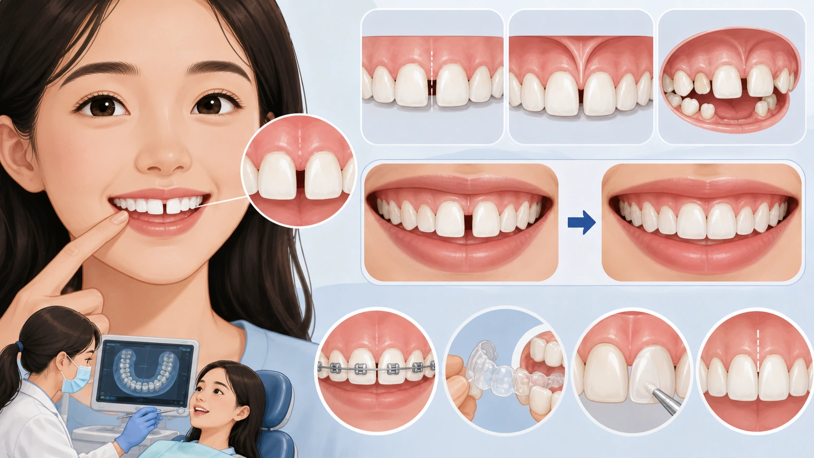 Diastema- Penyebab Gigi Renggang, Jenis, dan Cara Merapatkannya